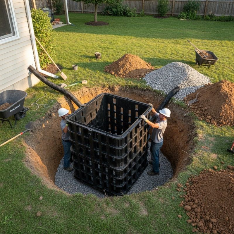 Backyard Drainage Solution