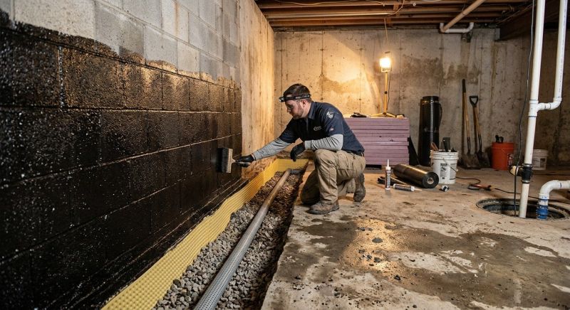 Wet Basement Repair in Montgomery, AL