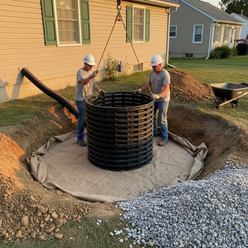 Local Backyard Drainage Solution pros at work