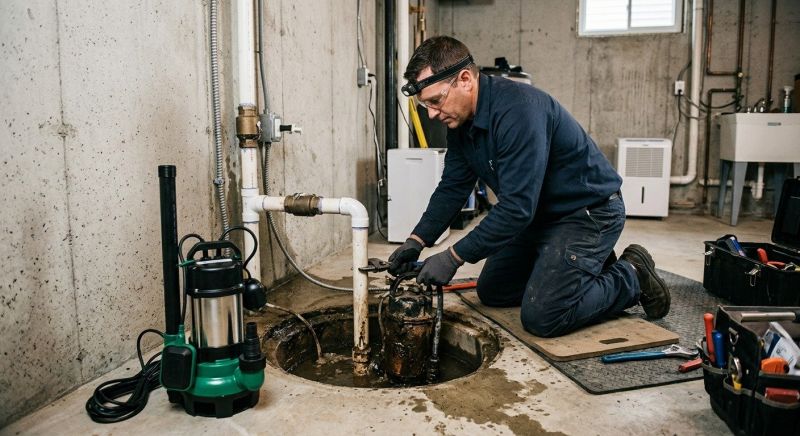 Sump Pump Relocation in Birmingham, AL